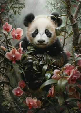 Panda in Blossom