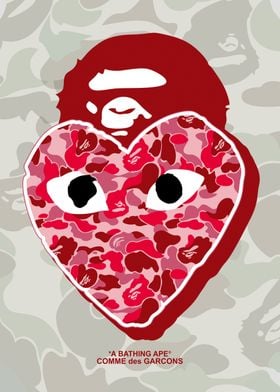 Comme des Garcons Bape