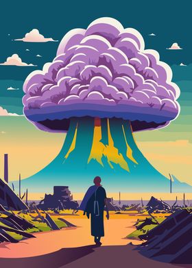 Mushroom Cloud Wasteland