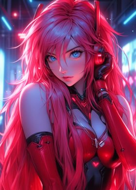 Anime Cyberpunk Girl