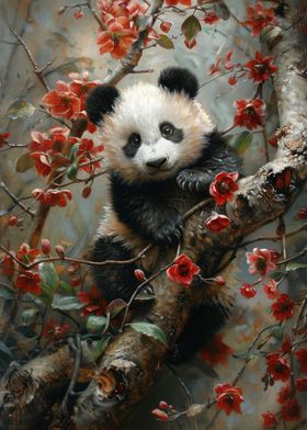 Panda in Blossom