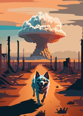 Mushroom Cloud Wasteland