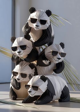 Origami Panda Gang