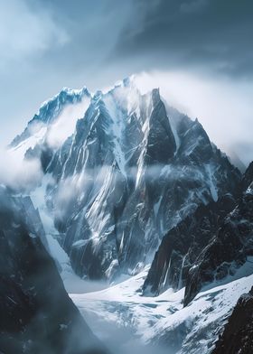 Majestic Snowy Peaks