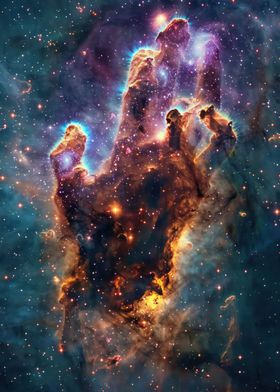 Cosmic Hand of Creation