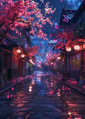 Anime Night Street