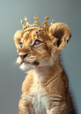 Little Lion Pastel Crown