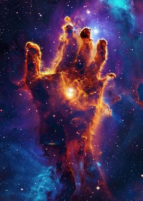 Cosmic Hand of Creation