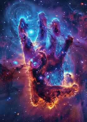 Cosmic Hand of Creation