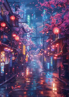 Anime Night Street