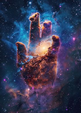 Cosmic Hand of Creation