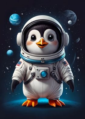 Penguin Astronaut