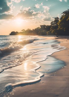 Golden Beach Sunrise