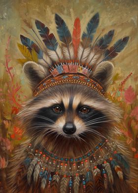 American Indian Raccoon