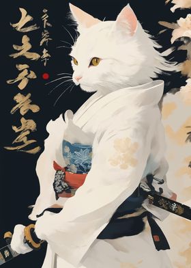 Samurai Cat