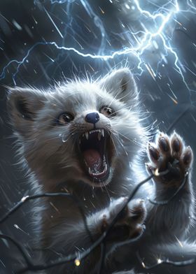 Arctic Fox Lightning