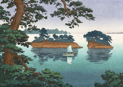 Spring Rain at Matsushima