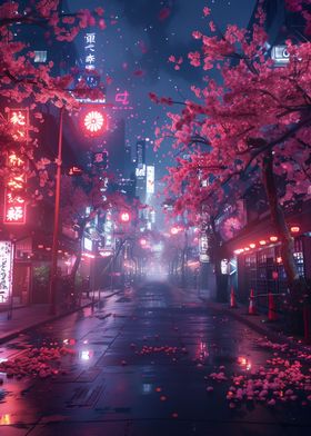 Anime Night Street