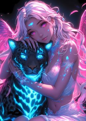 Neon Panther Girl