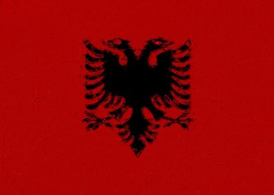 albania national flag