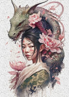 Geisha Dragon 1