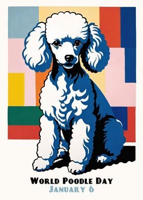 World Poodle Day Art Print