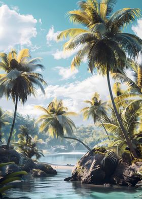 Tropical Beach Paradise