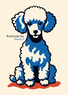 World Poodle Day Poster