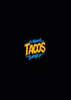 Tacos Text art