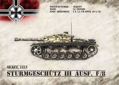 Sturmgeschutz III F8