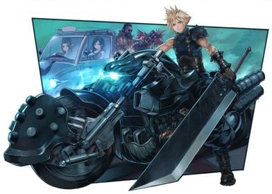 FF7 Remake Art