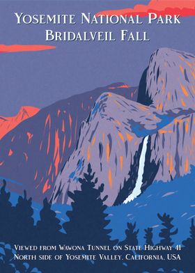 Bridalveil Fall Yosemite