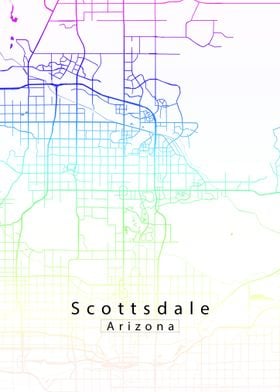 Scottsdale Arizona Map