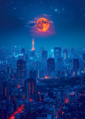 Moonlit Metropolis