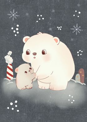 Winter Arctic Polar Bears