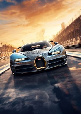 Bugatti Chiron Racing car