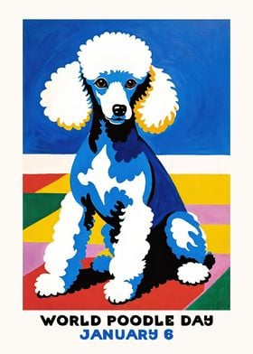 World Poodle Day Art Print