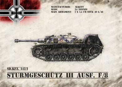 Sturmgeschutz III F8