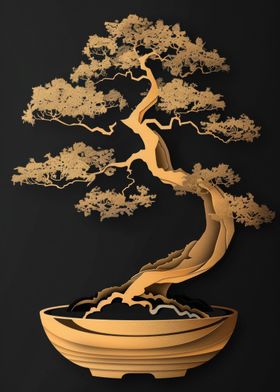 Gold Tree Bonsai