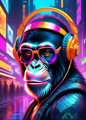 Chimpanzee Neon