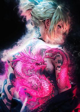 Dragon tattoo