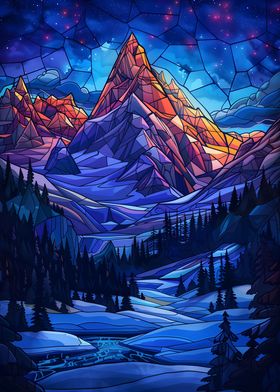 Snowy Mountain Splendor