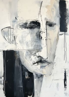 Modern Abstract Face