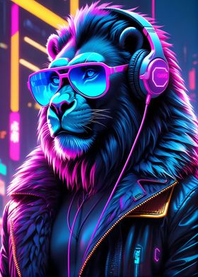 Lion Neon