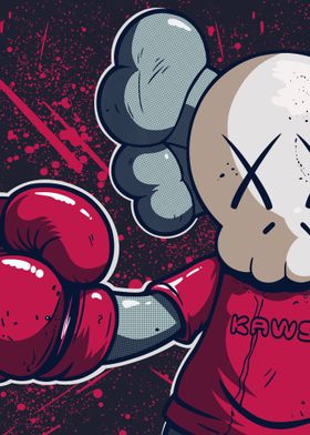 Boxing kaws