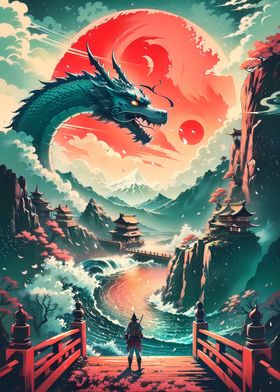 Dragon Sunset Watch