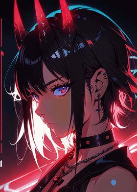 Demonic Anime Girl