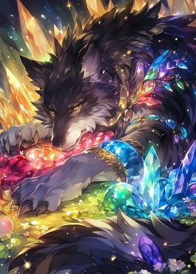 Dreaming Crystal Wolf