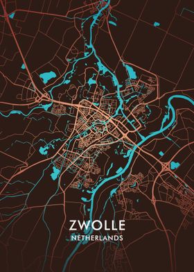 Zwolle City Map