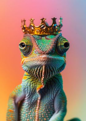 Chameleon Pastel Crown